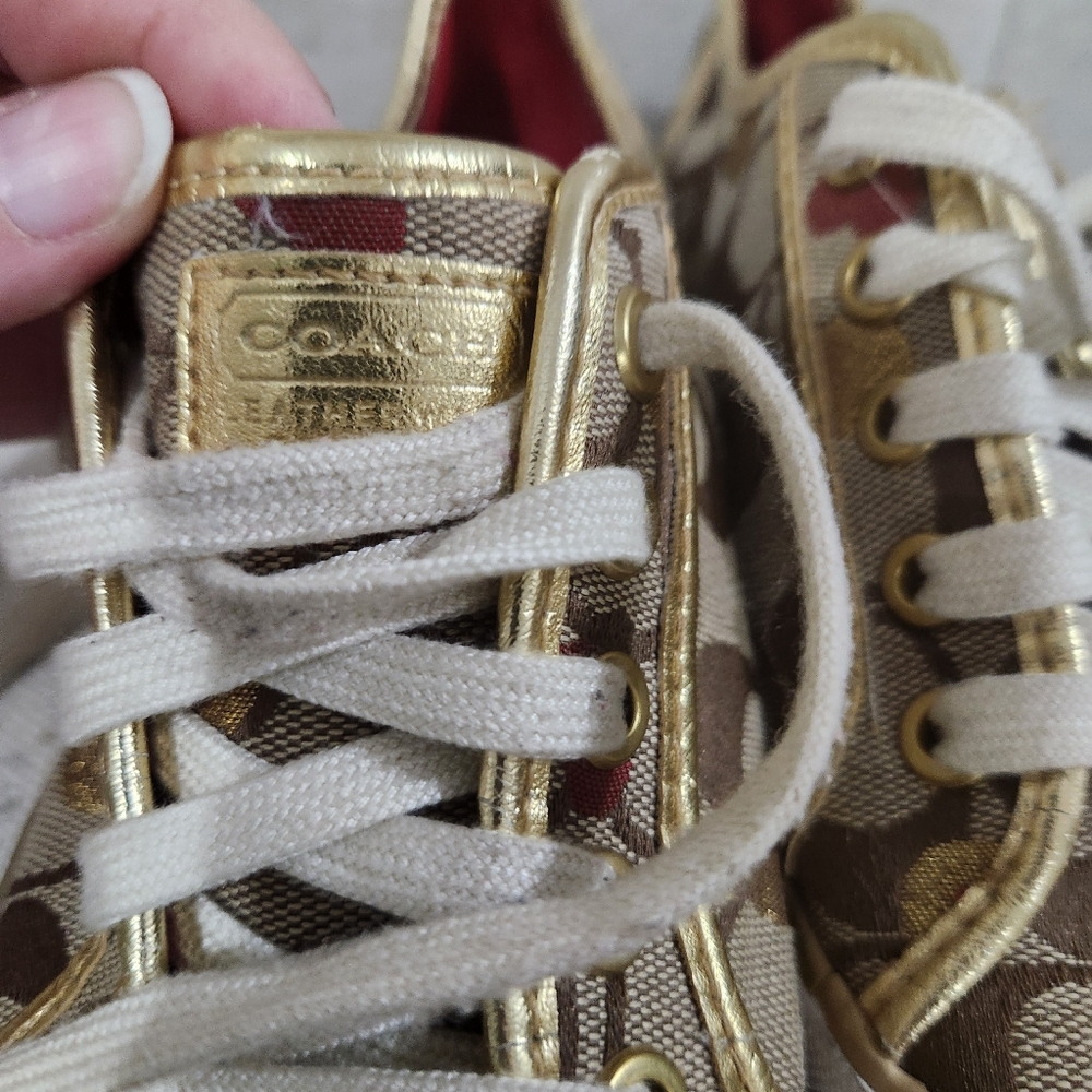 Coach Sneakers Dee Q998 Secret Admirer size 5B : - Picture 3 of 10
